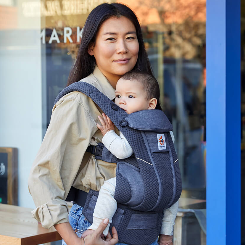 OMNI Breeze / へザードデニムブルー | エルゴベビー オンラインストア