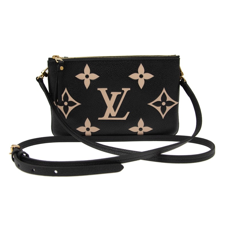 NEW LOUIS VUITTON HANDBAGS DOUBLE ZIP M80787 SHOULDER BAG