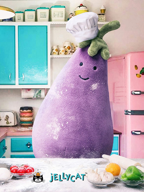 39㎝ 大きなナス】Vivacious Vegetable Aubergine Large ラージ 野菜