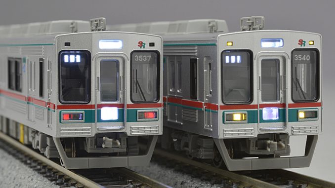 期間限定出品】TN・ポポン製室内灯取付済 芝山3500形 緑帯 芝山