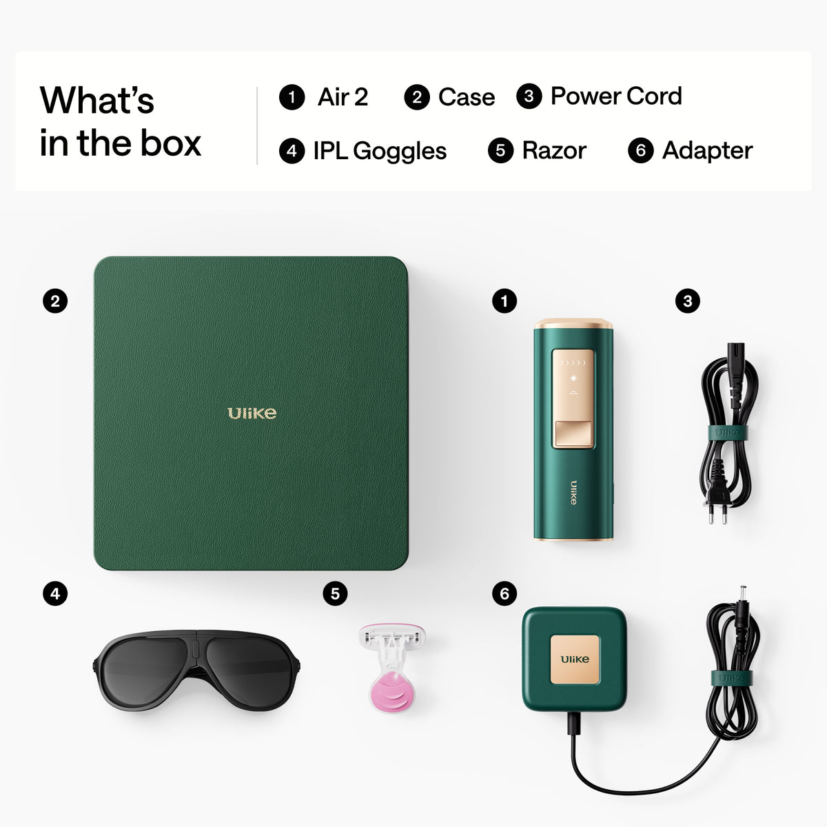 Ulike Air 2 IPL Hair Removal Device Handset