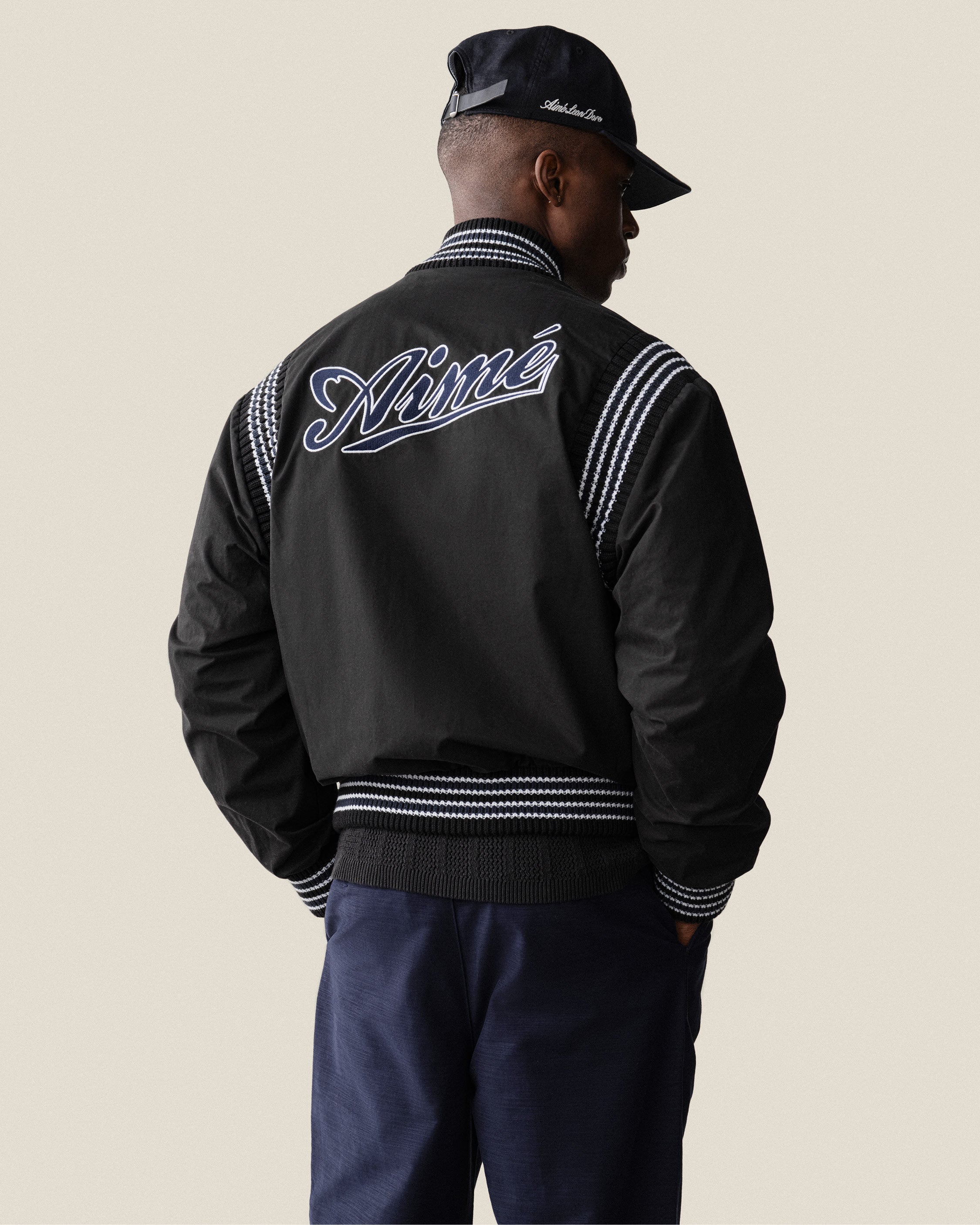 Reversible Knit Bomber Jacket – Aimé Leon Dore EU