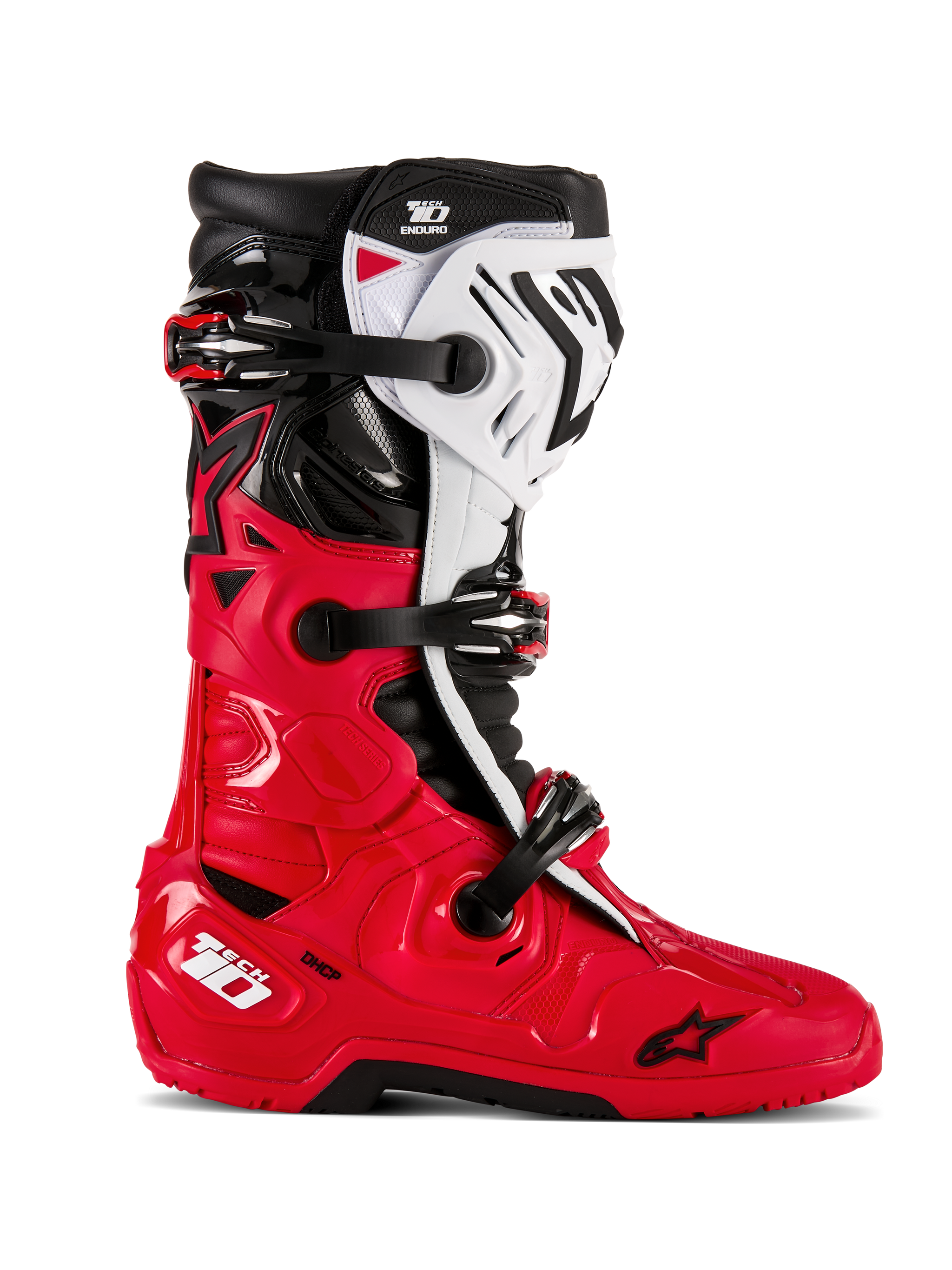 Tech 10 Enduro - Bright Red MX Boots | Alpinestars®