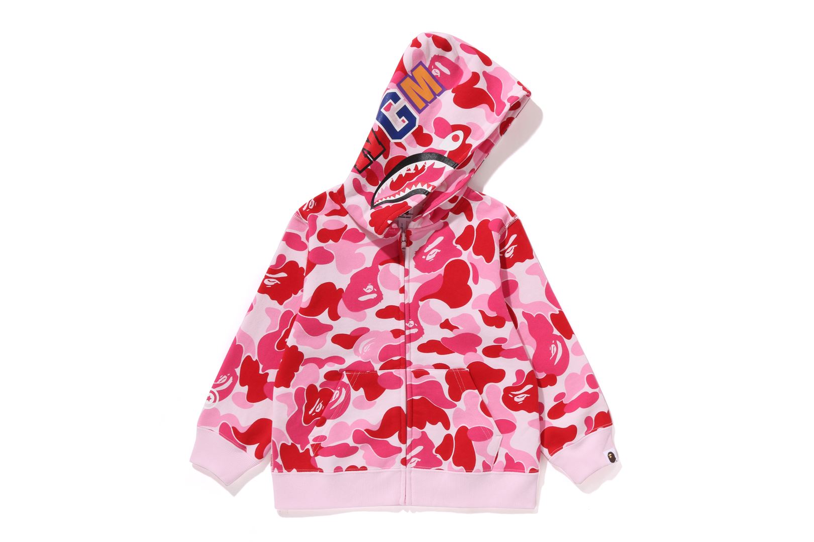 ABC CAMO SHARK ZIP HOODIE KIDS – eu.bape.com