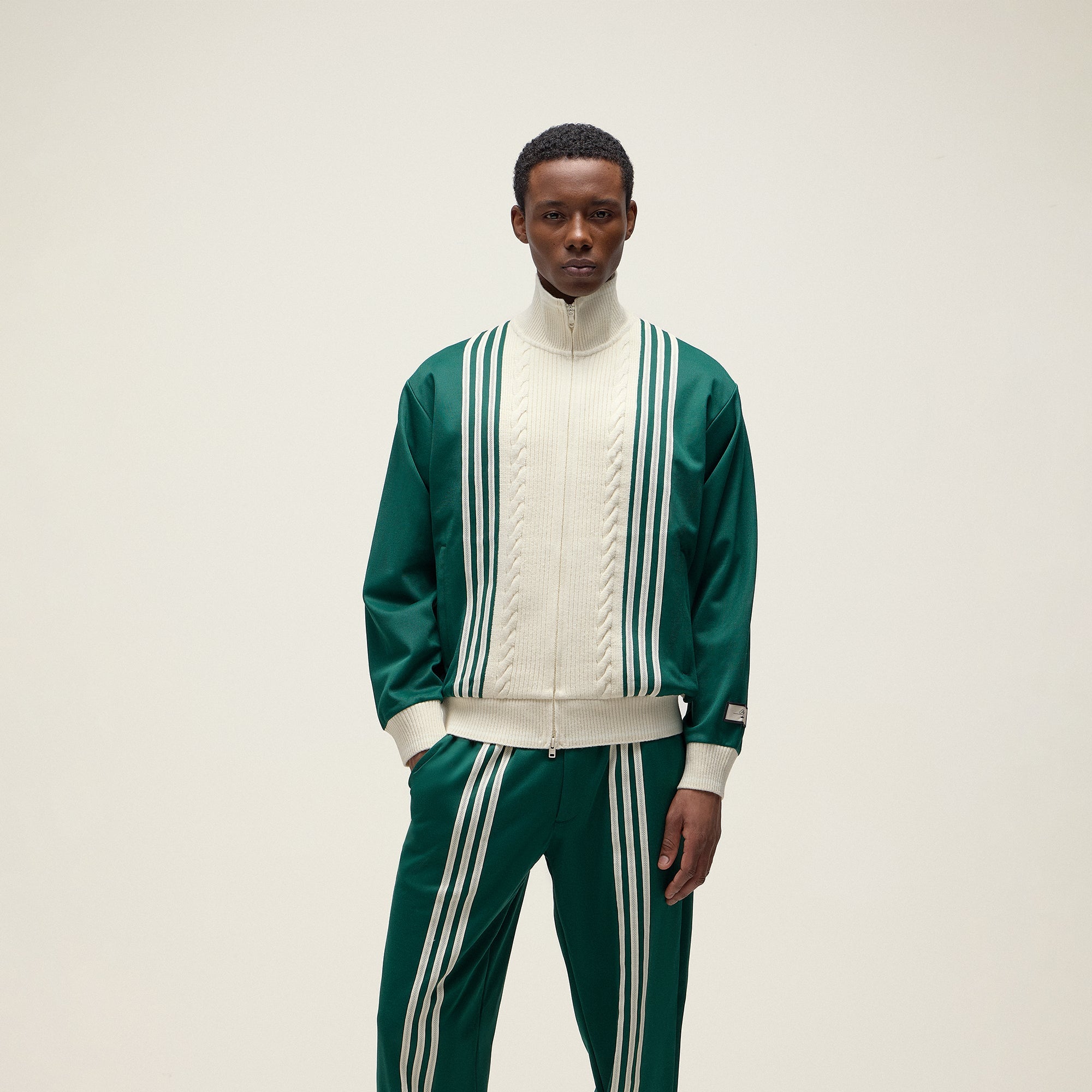 Kith for adidas Football Track Suit Top - Green – Kith Europe