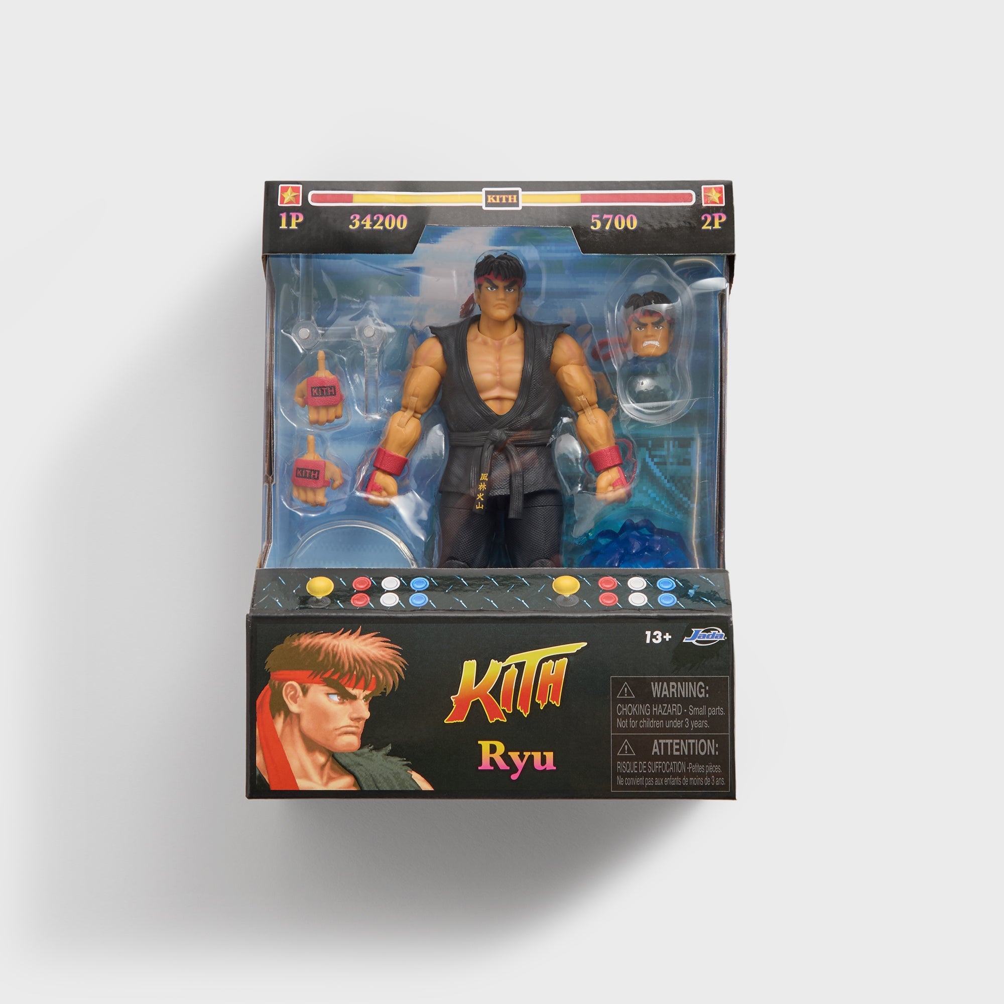 Capcom | Kith for Jada Toys Ryu Figure - Black – Kith Europe