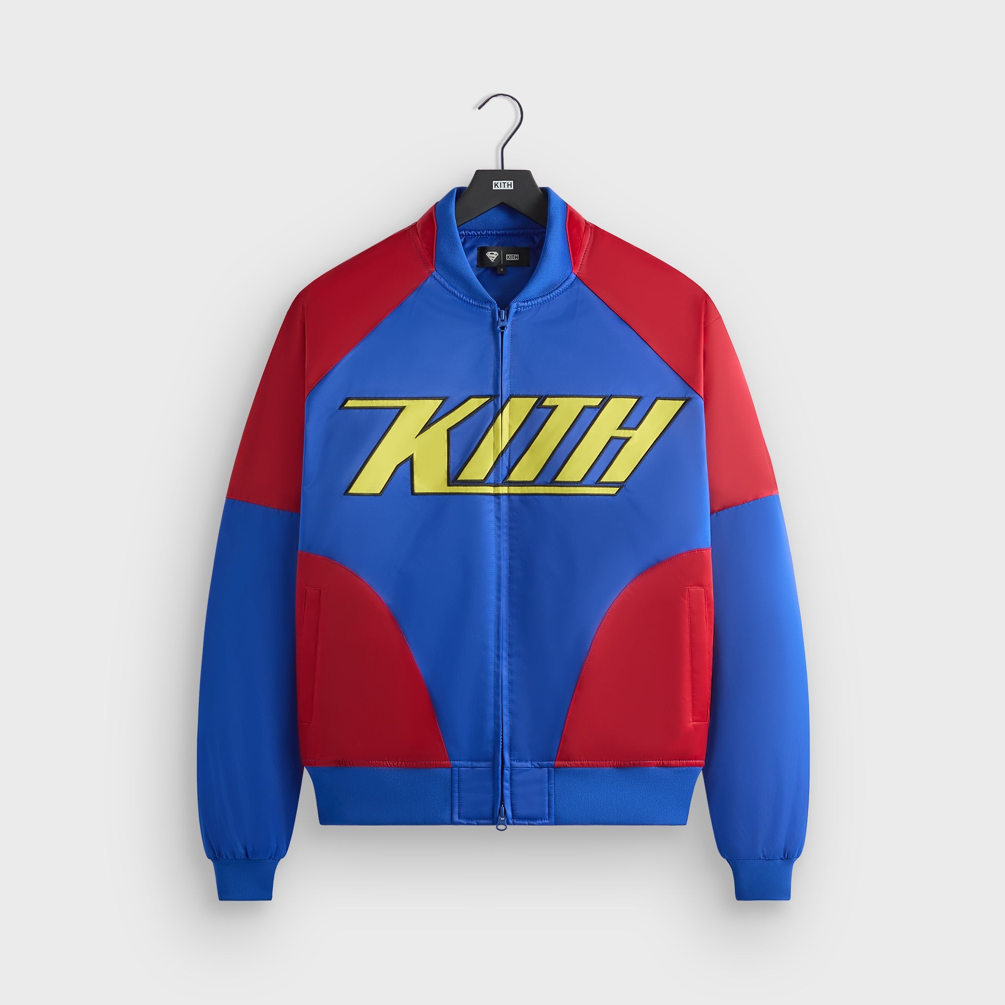 Superman | Kith Satin Bomber Jacket - Cyclone – Kith Europe