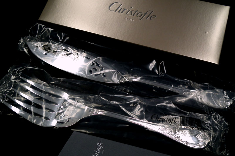 極美品☆仏蘭西高級銀器☆クリストフルシルバー カトラリー10本