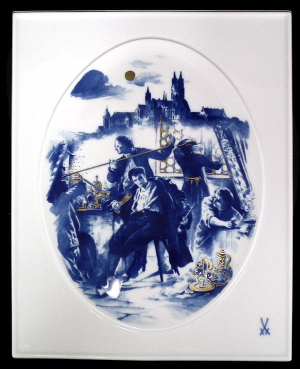 ユーロクラシクス｜マイセン 陶板画 プラーク アラビアンナイト サマー