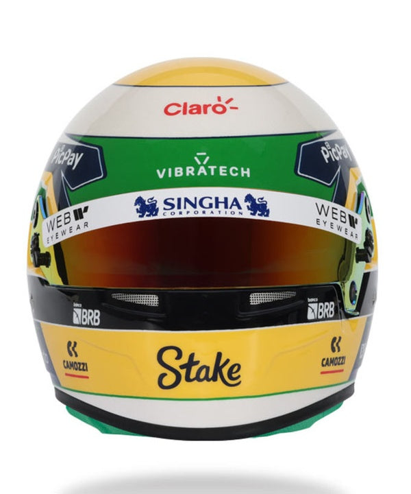 ガブリエル・ボルトレート 2025年 キック ザウバー チーム ヘルメット