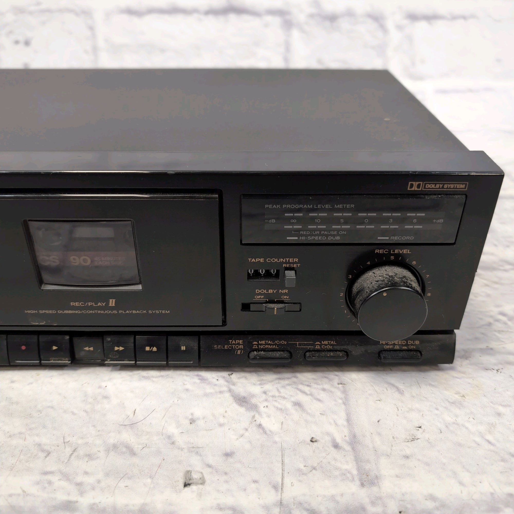 Vintage TEAC W-410 Stereo Double Cassette Deck - Evolution Music