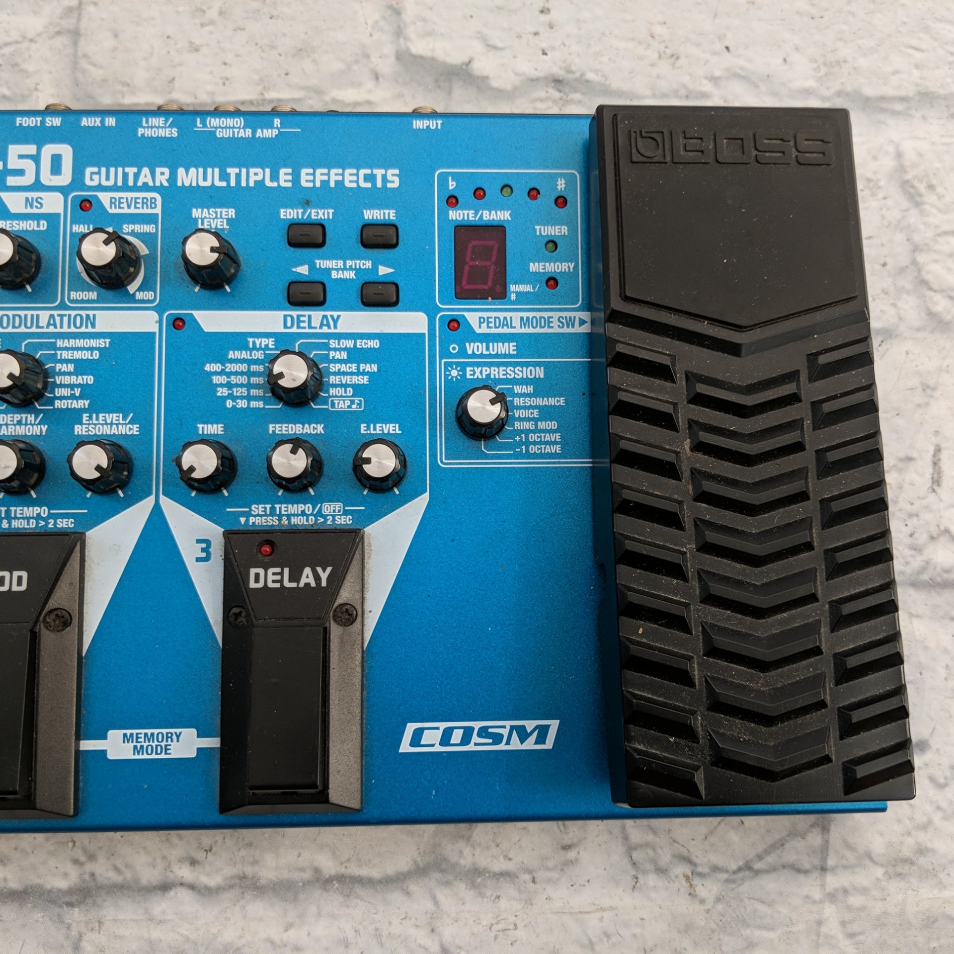 Boss ME-50 Multi Effects Guitar Pedal - Evolution Music