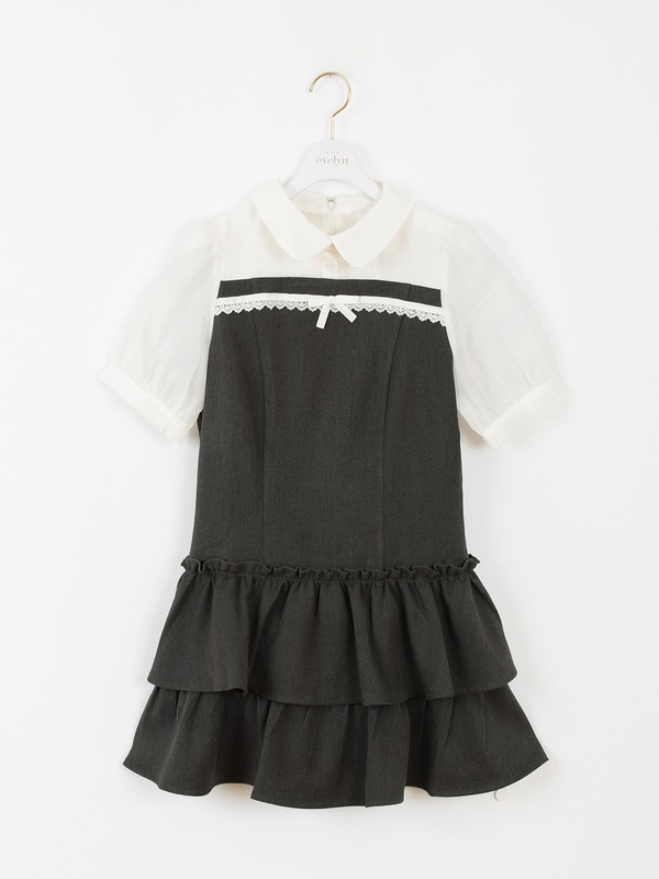 ドッキングティアードワンピース｜evelyn（エブリン）公式通販サイト