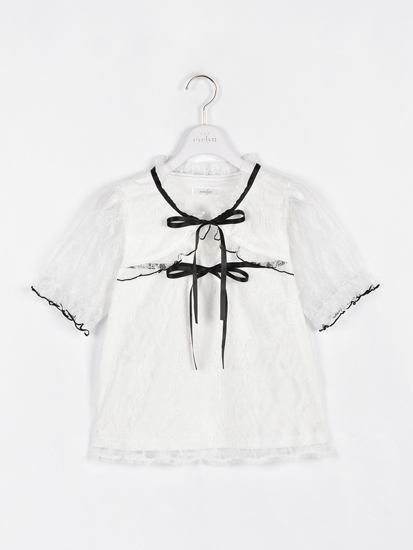 ダブルリボンブラウス｜evelyn（エブリン）公式通販サイト