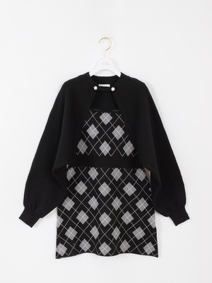 ボレロセットワンピース｜evelyn（エブリン）公式通販サイト