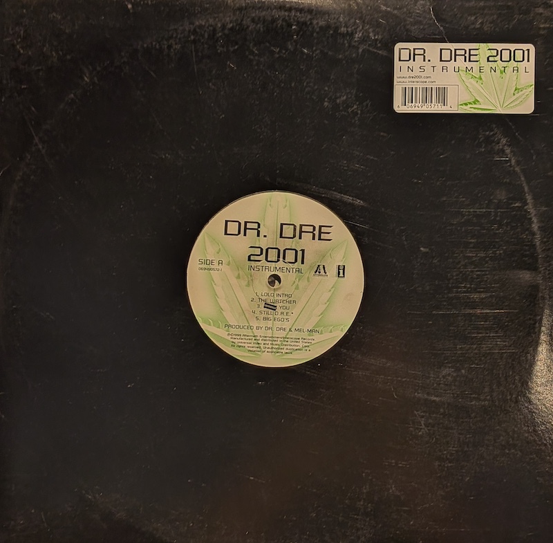 DR. DRE / 2001 (INSTRUMENTAL) (LP)♪ - everyday records