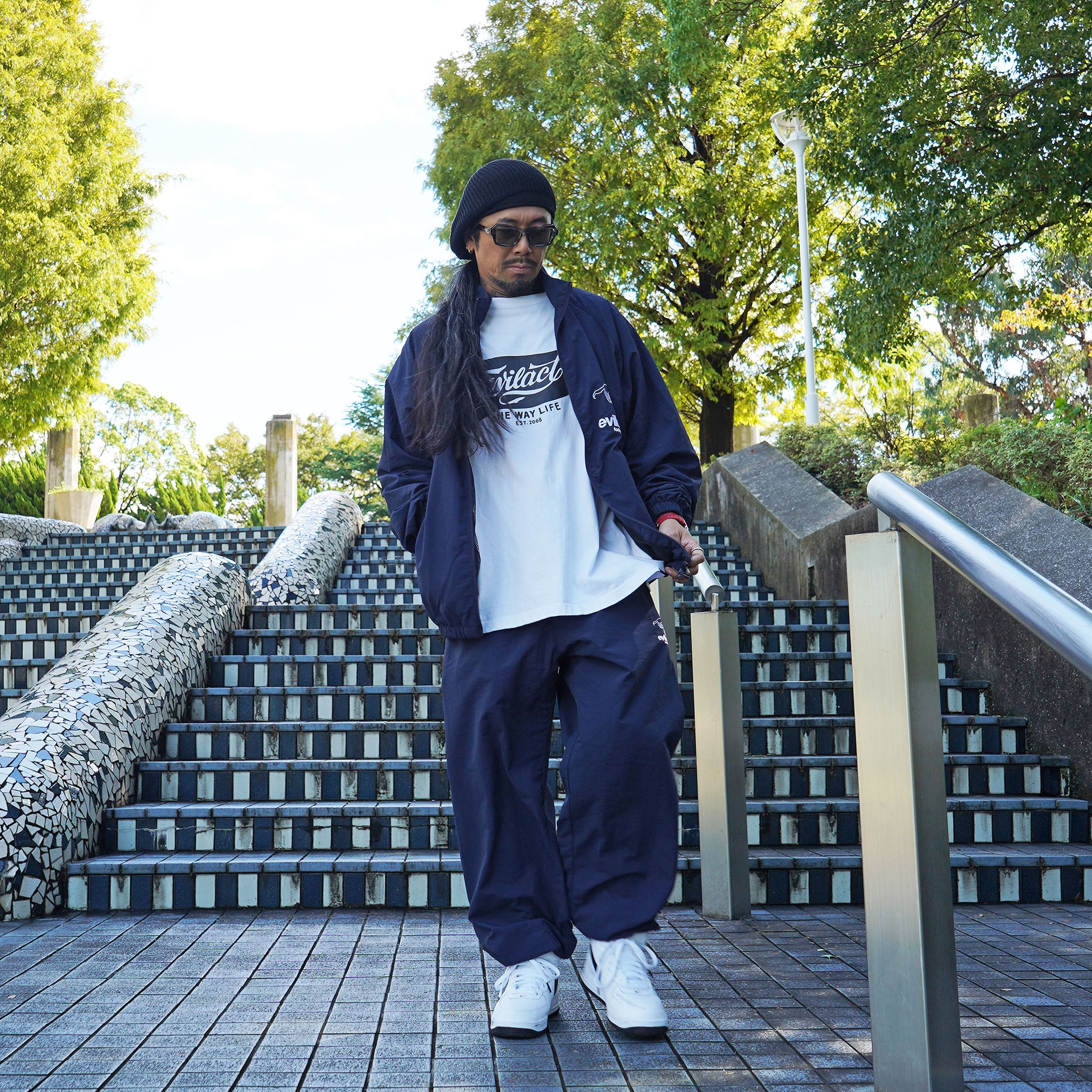 EVILACT Factory Nylon Training Jacket | EVILACT (イーブルアクト