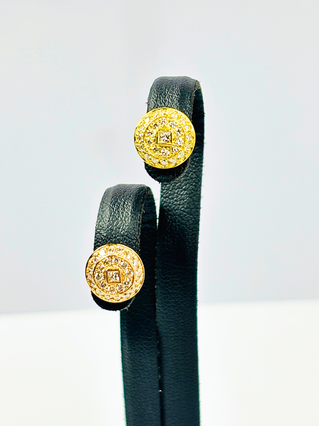 K18・ダイヤモンドサークルピアス片耳 – ex'position