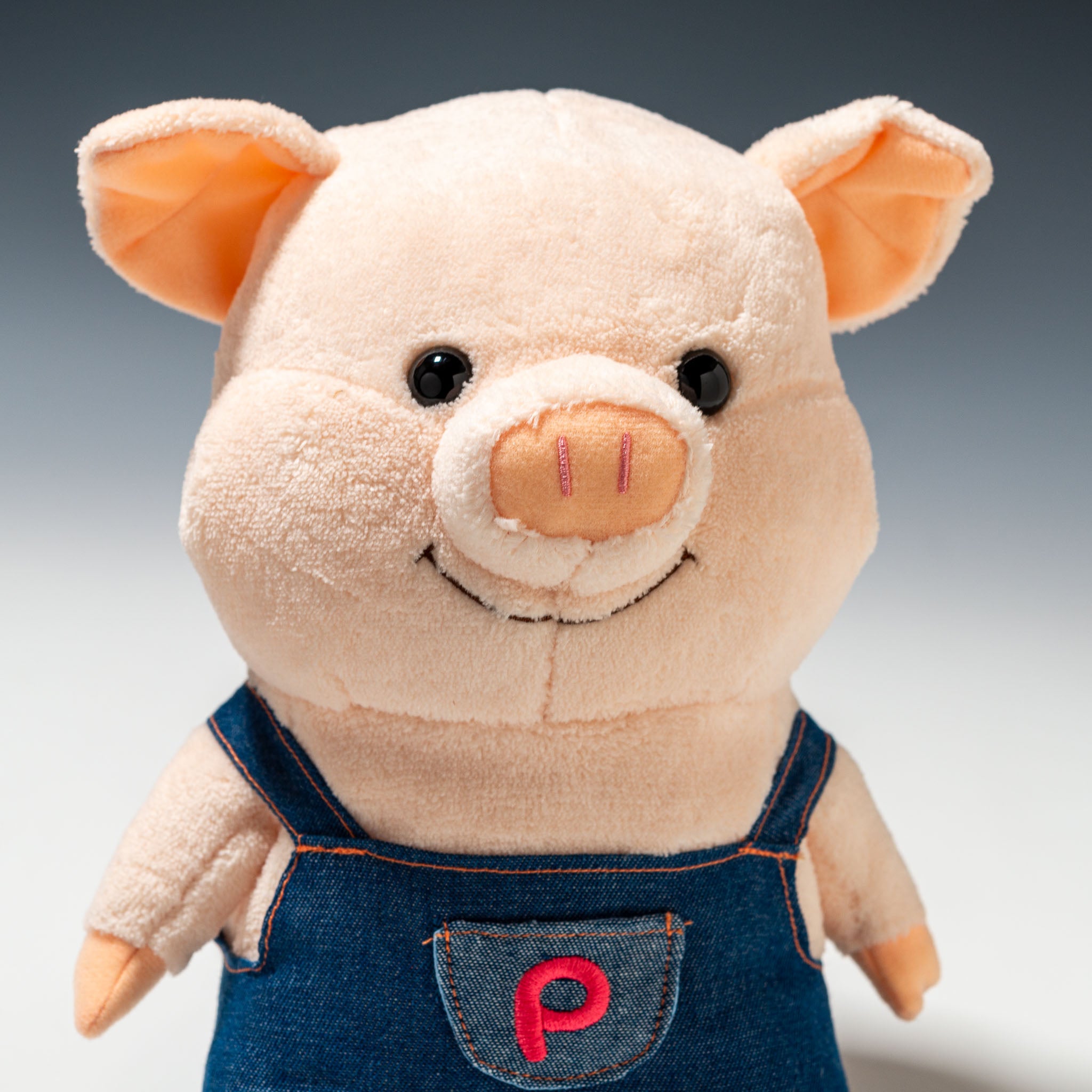 内藤デザイン研究所 ぬいぐるみ ぷーとん おでかけデニム Mサイズ・S