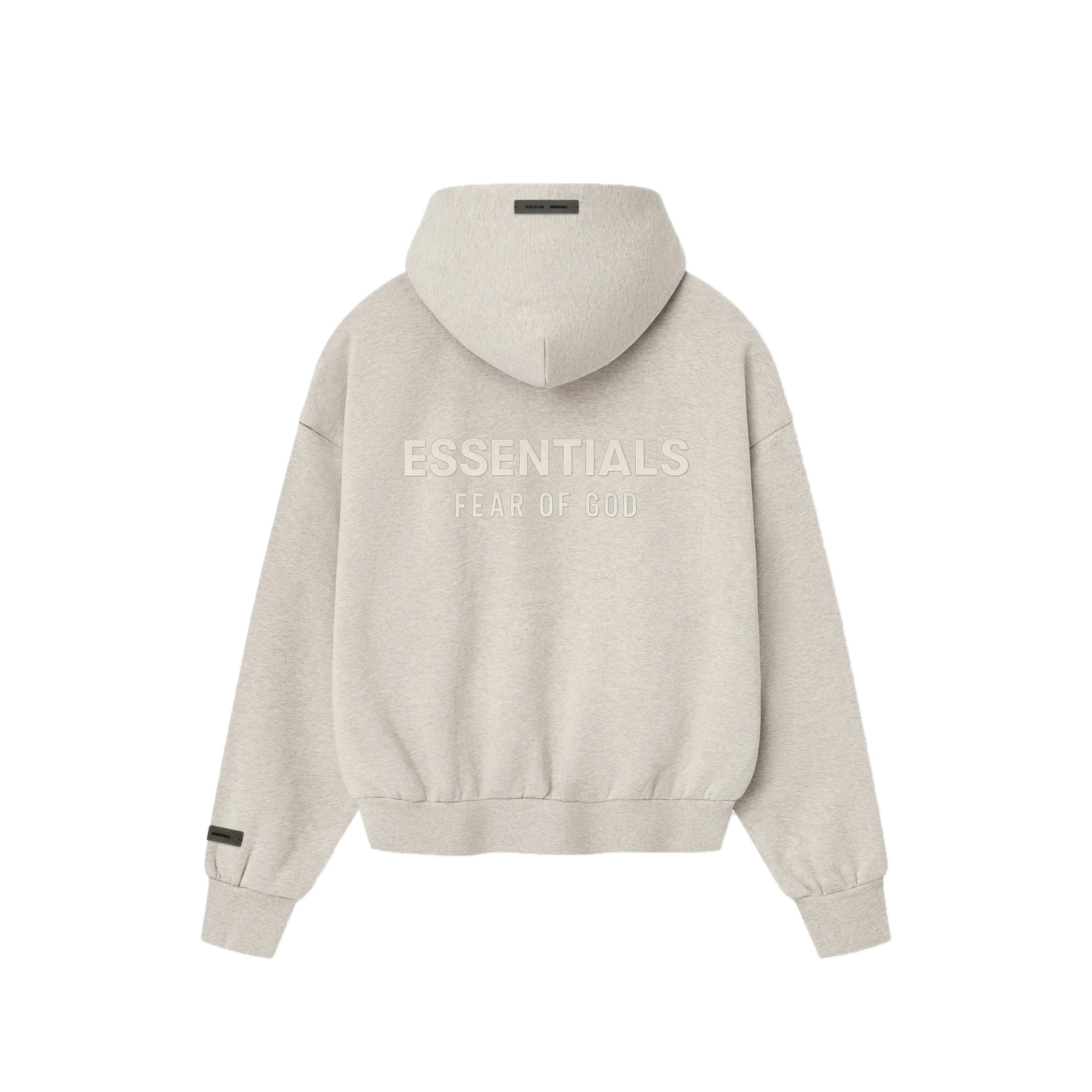 Fear of God ESSENTIALS Mens Classic Fit Fleece Zip-Up Hoodie
