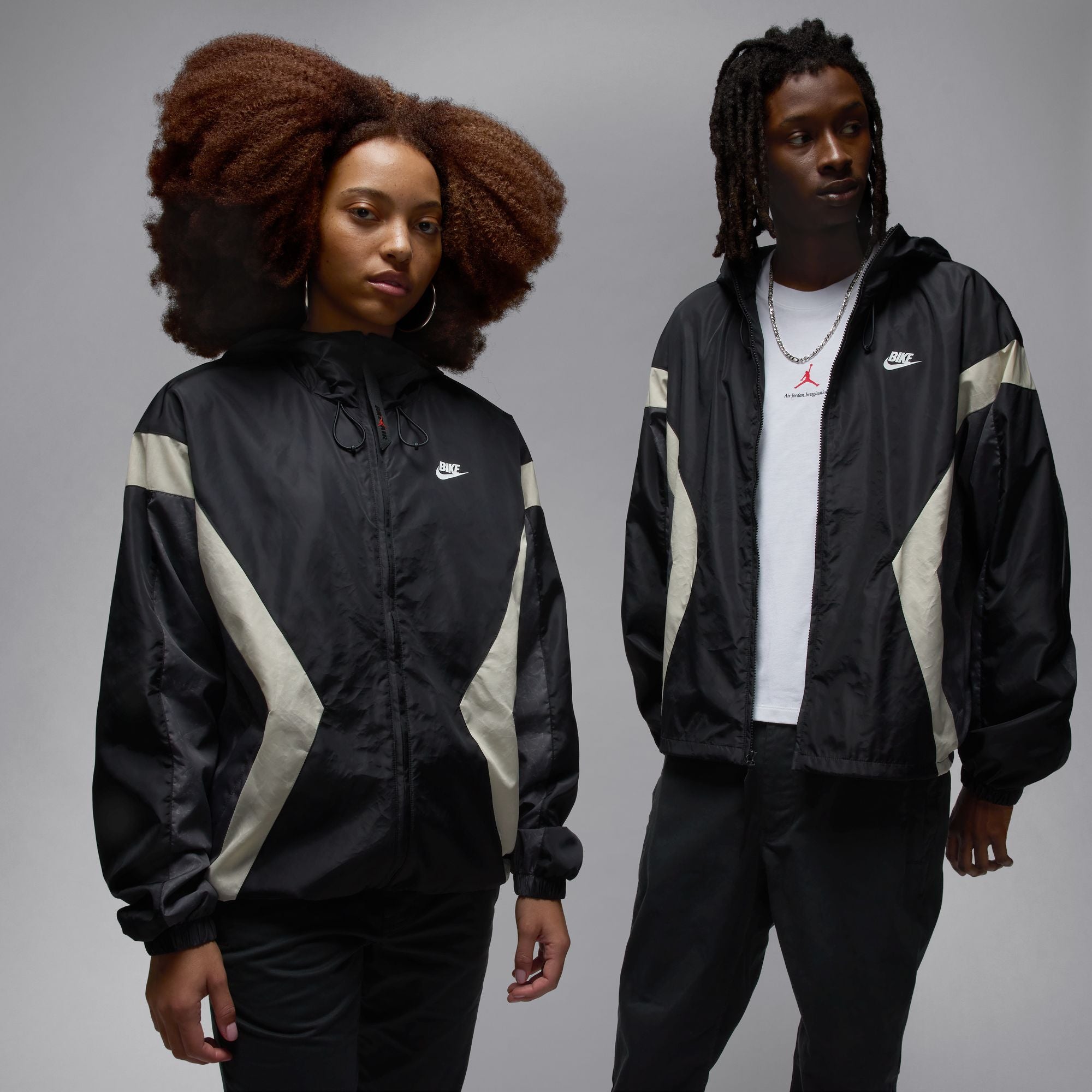 Air Jordan x Nigel Sylvester Mens Bike Draft Jacket – Extra Butter