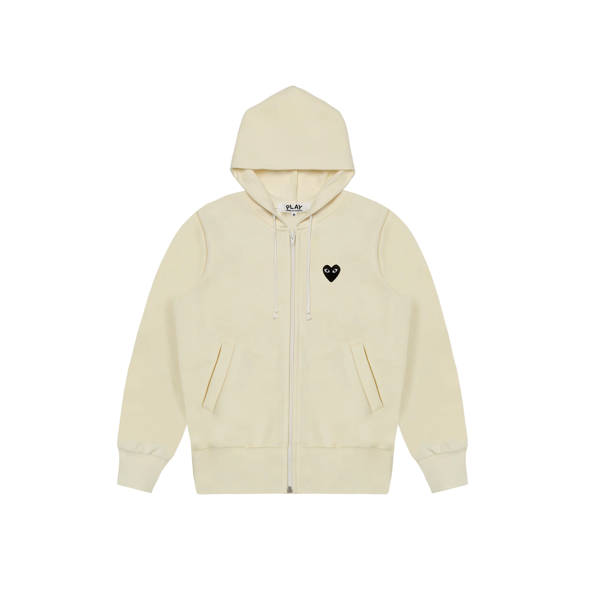 Comme des Garcons PLAY Mens Zip-Up Sweatshirt – Extra Butter