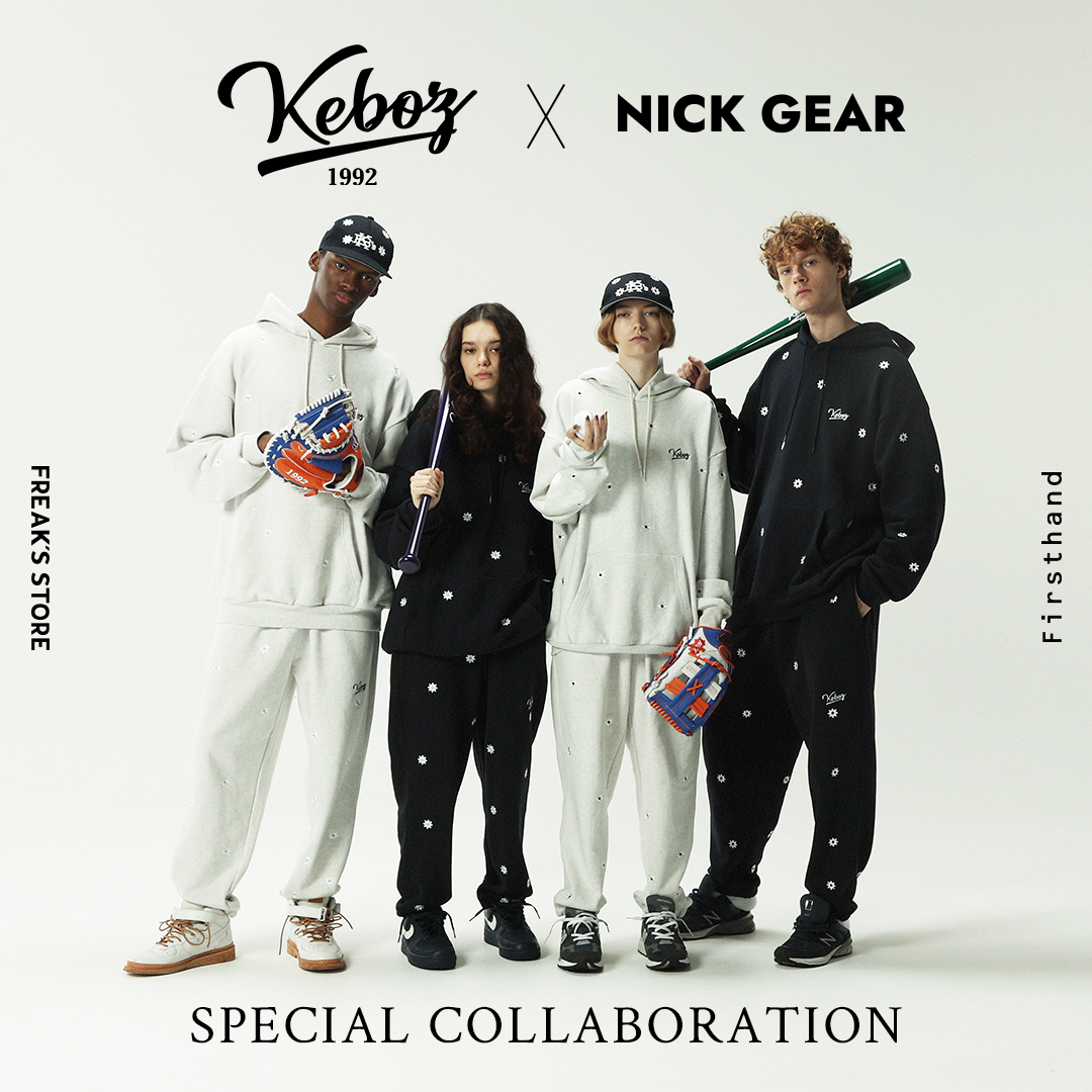 KEBOZとNICK GEARのコラボアイテムがFREAK'S STOREとFirsthandで販売