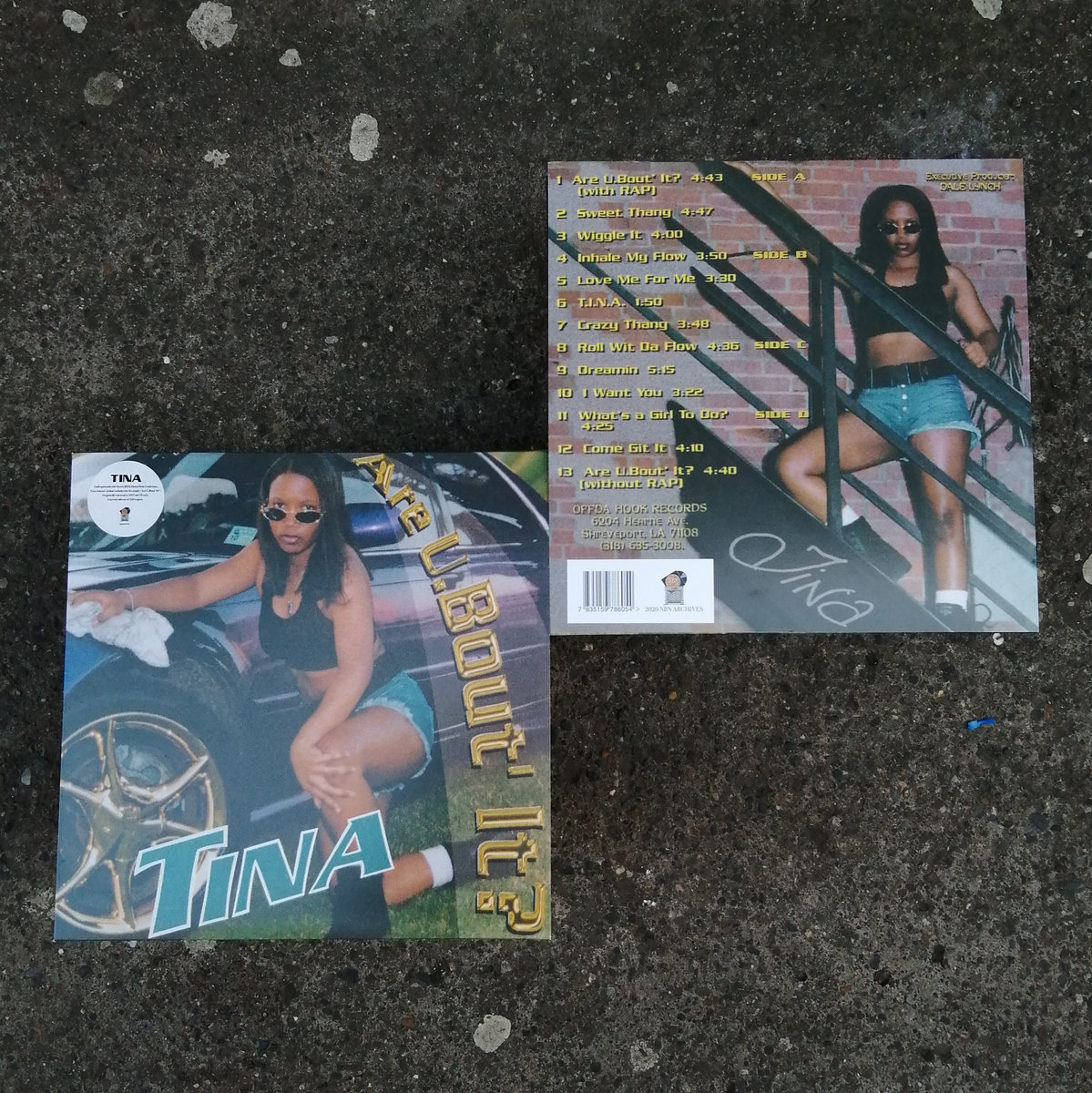 Tina - Are U 'Bout It? Limited 2LP w/ Insert on NBN Archives | NBN