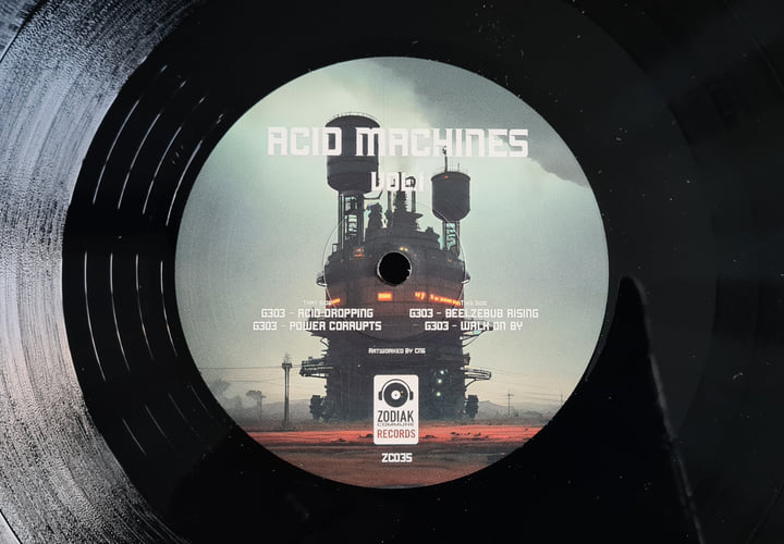 ZC035 - Acid Machines vol. 1 | G303 | Zodiak Commune Records