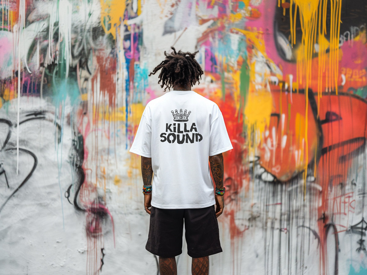 Killa Sound T-shirt (black or white) | Moonshine Recordings
