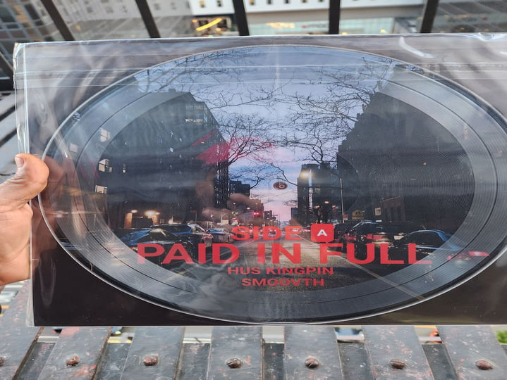PAID IN FULL [LP] LIMITED VINYL & CD | HUS KINGPIN & SMOOVTH | Hus