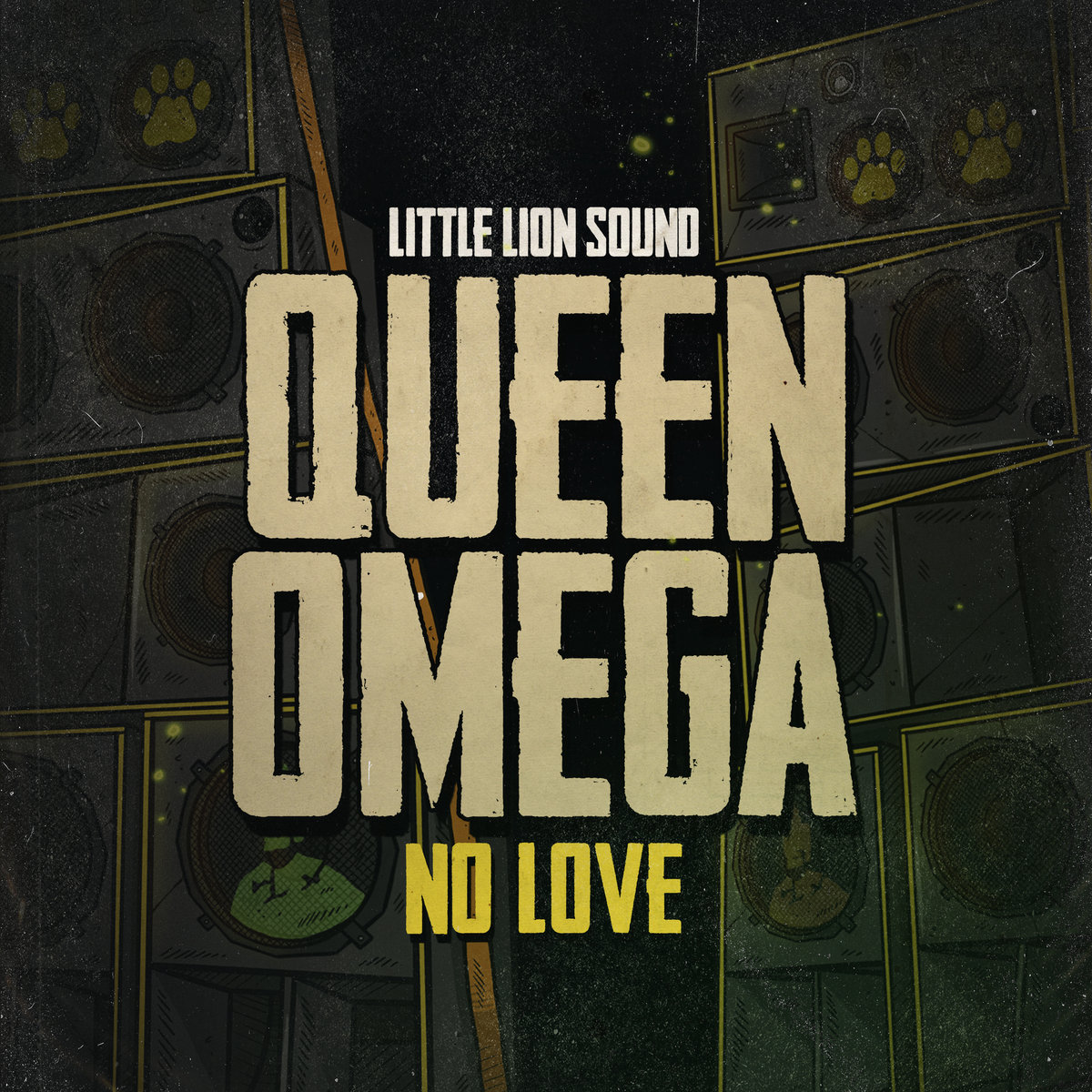 洋楽 Queen Omega No Love Dubplate 7inch dre No Love | Queen Omega