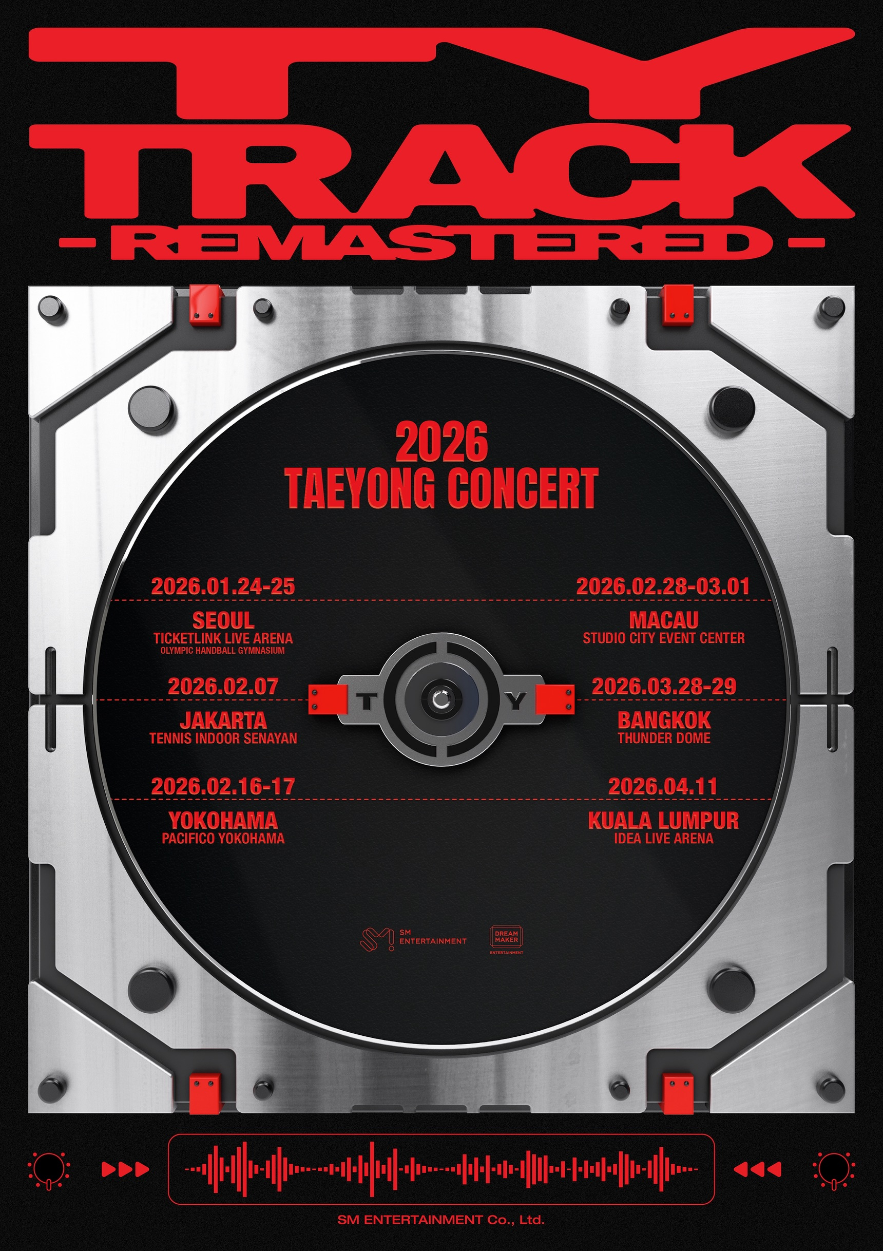 2026 TAEYONG CONCERT ＜TY TRACK - REMASTERED＞ in JAPAN』開催決定