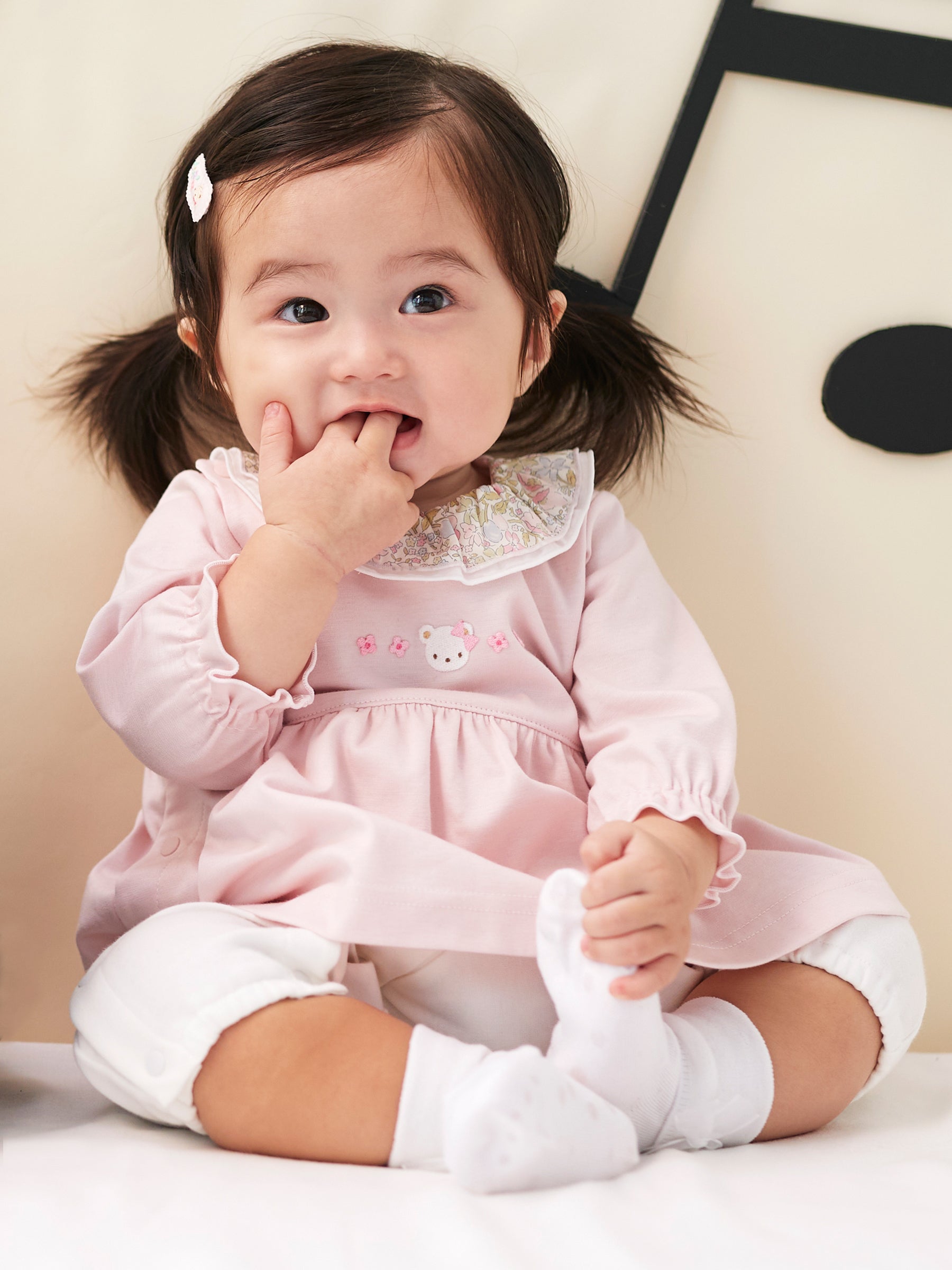 familiar カバーオール（秋冬）ピンク カバーオール（秋冬～春