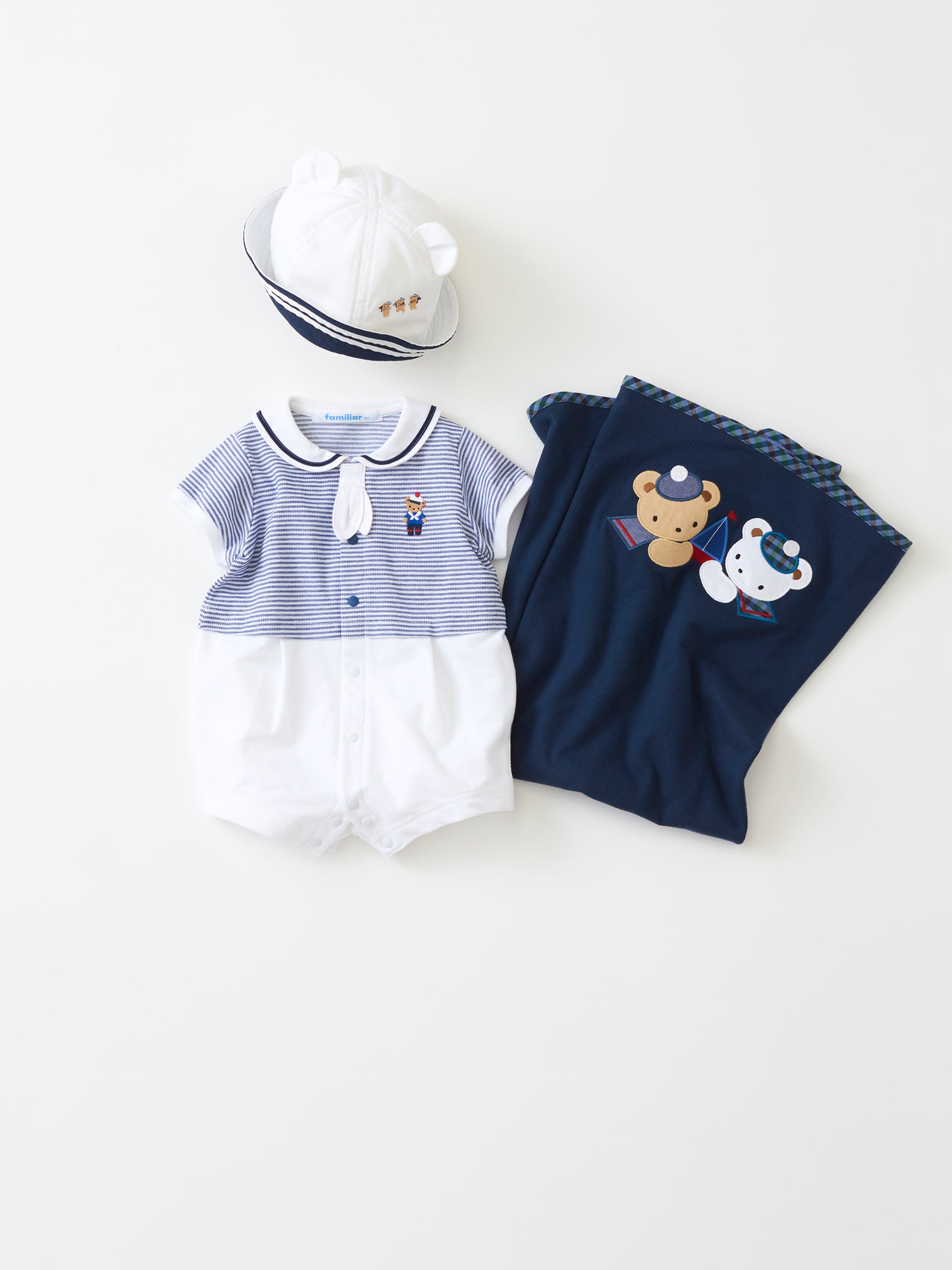 袖付ロンパス | ファミリア公式サイト