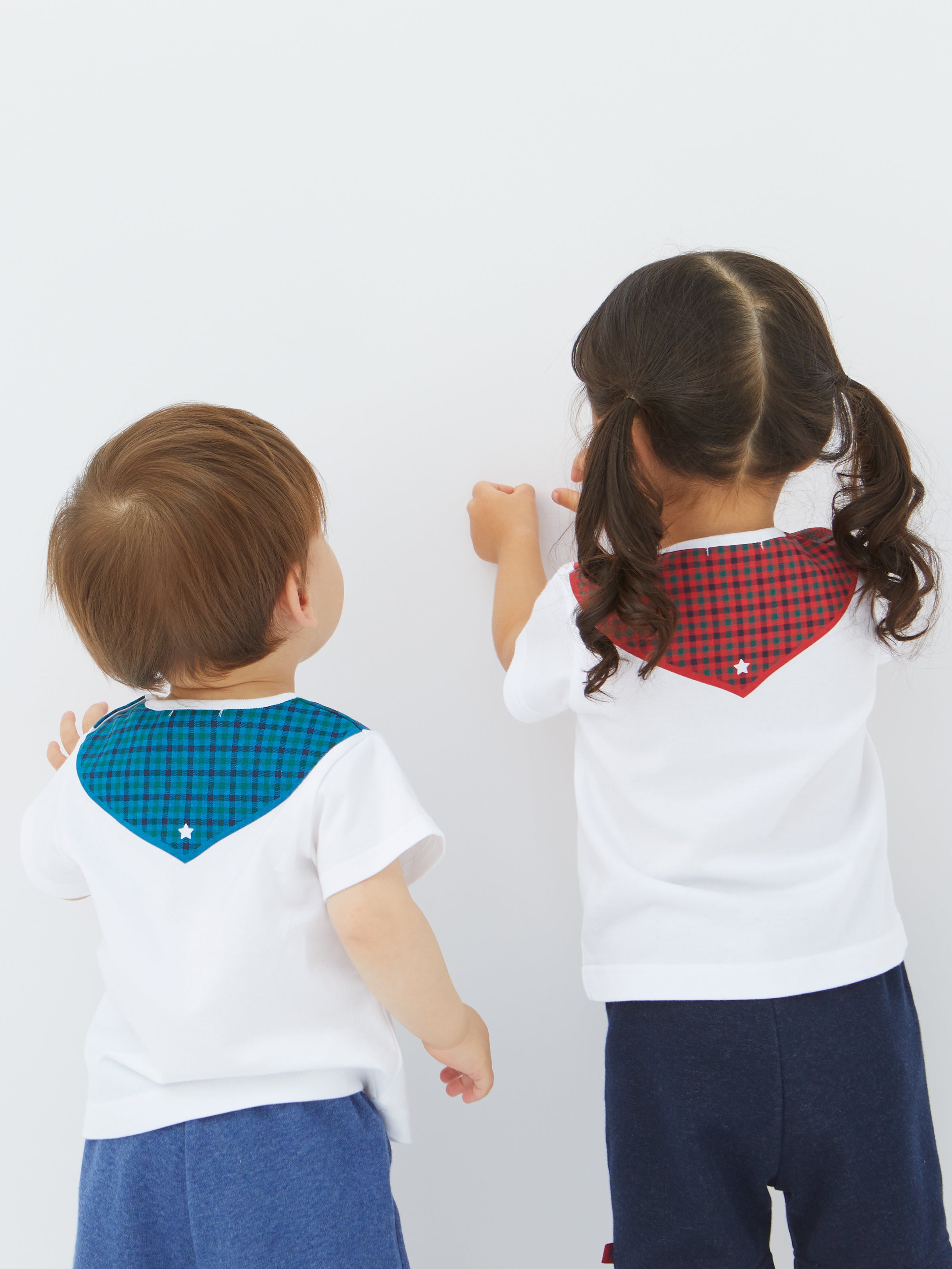 セーラーTシャツと4分丈パンツのセット｜ファミリア公式オンライン