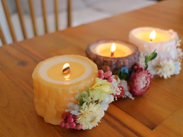 1回完結レッスン】切り株キャンドルの作り方 | FANTIST