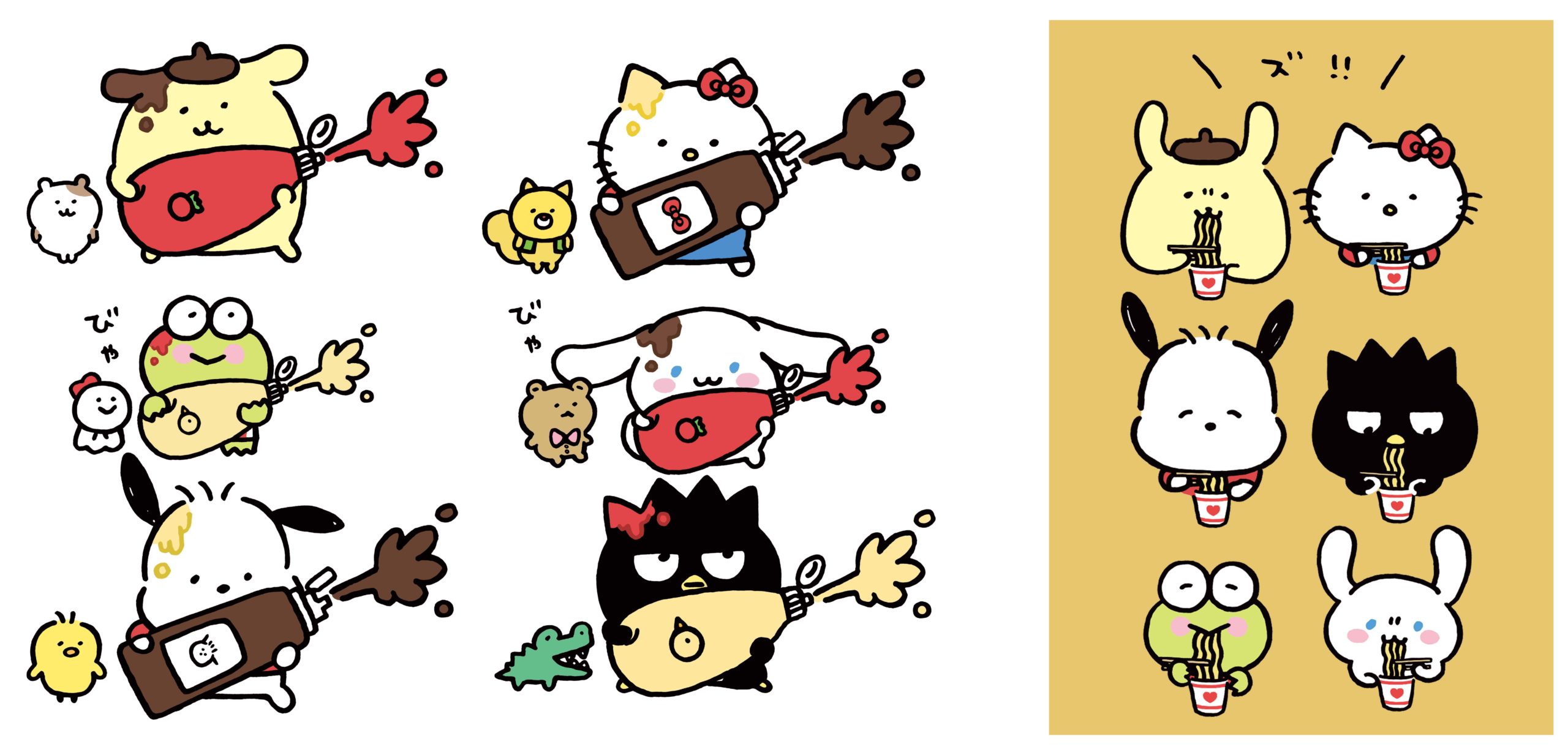 イラストレーター「ナガノ」×「サンリオキャラクターズ」初コラボ