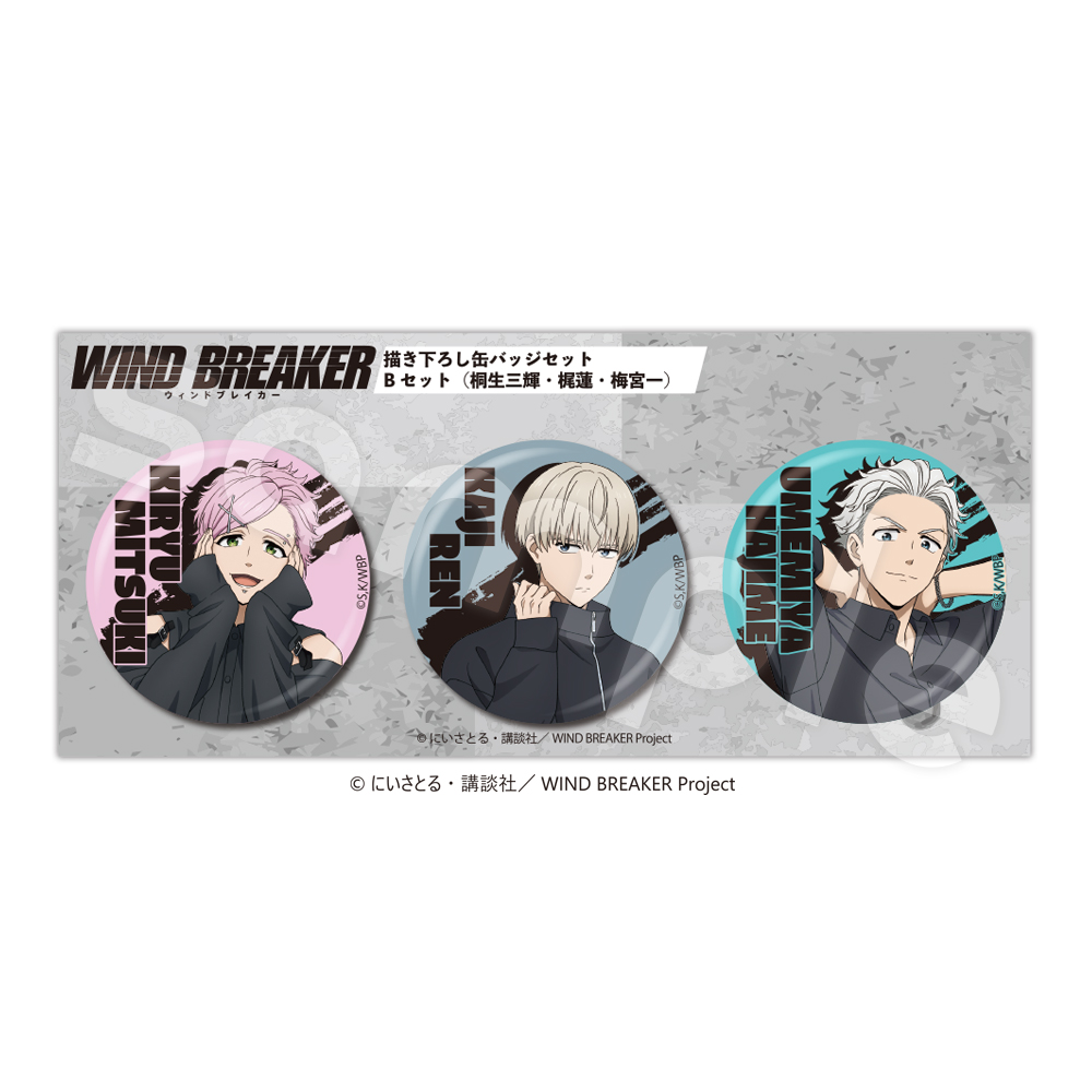 WIND BREAKER 缶バッジセット -2026カレンダーver.- Bセット｜ファン