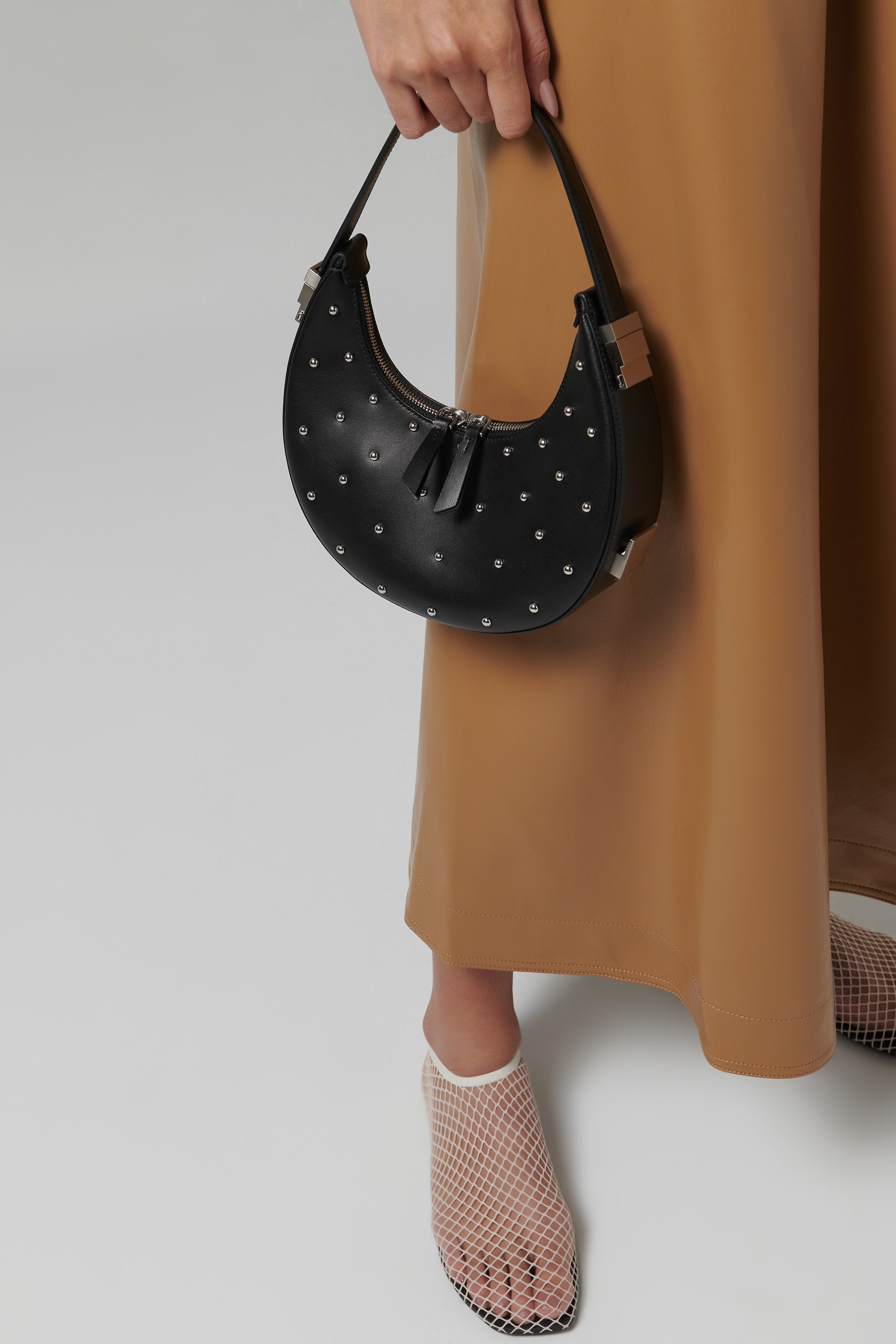 Osoi Black Toni Mini Bag With Stud