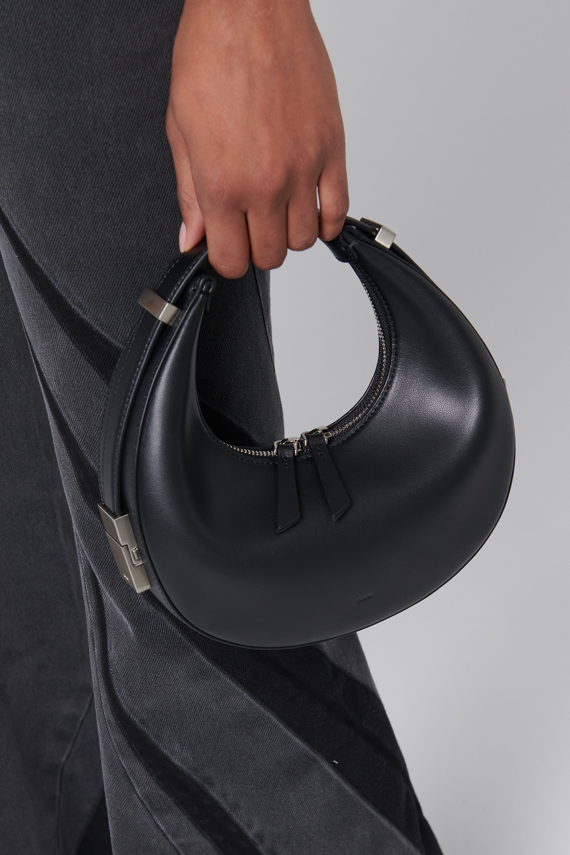 Osoi Black Toni Leather Mini Bag