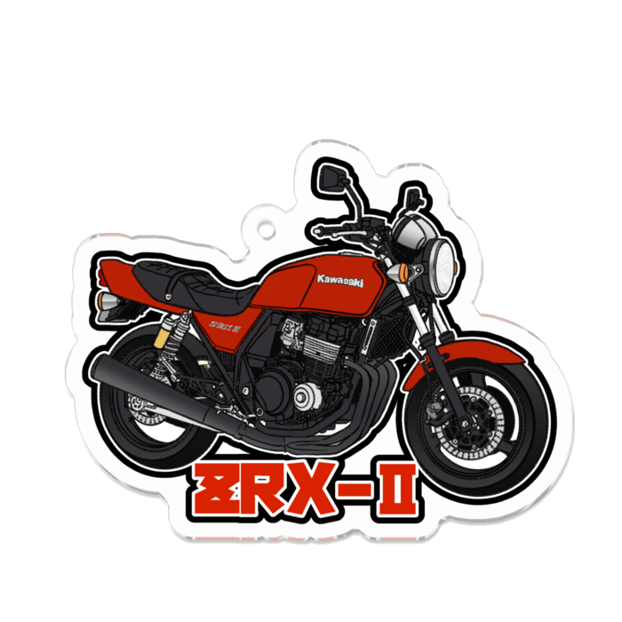 アクリルキーホルダー ZRX-Ⅱ - 88サイクルズ【バイクグッズショップ