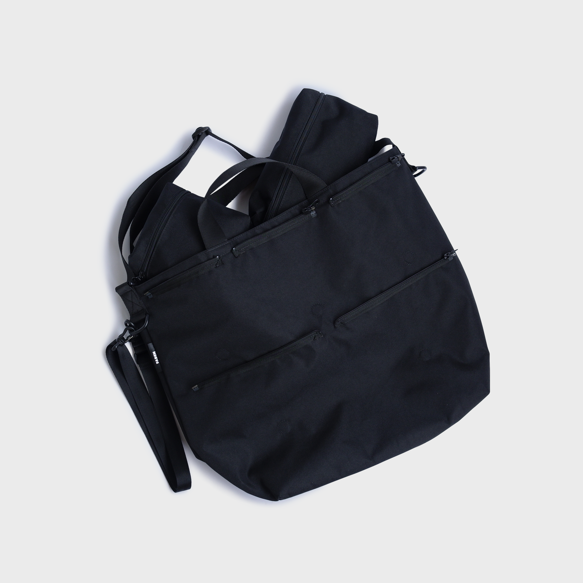 FADEN｜カオスグリッドショルダーバッグ 「006_Greenwood」