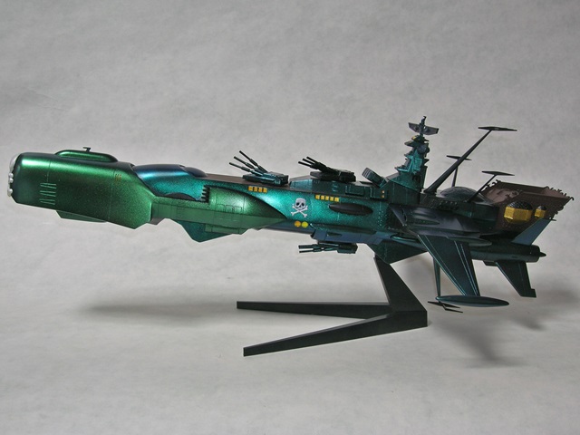 模型：アルカディア号・劇場版 (バンダイ 1/1000): 未完成組曲・趣味篇