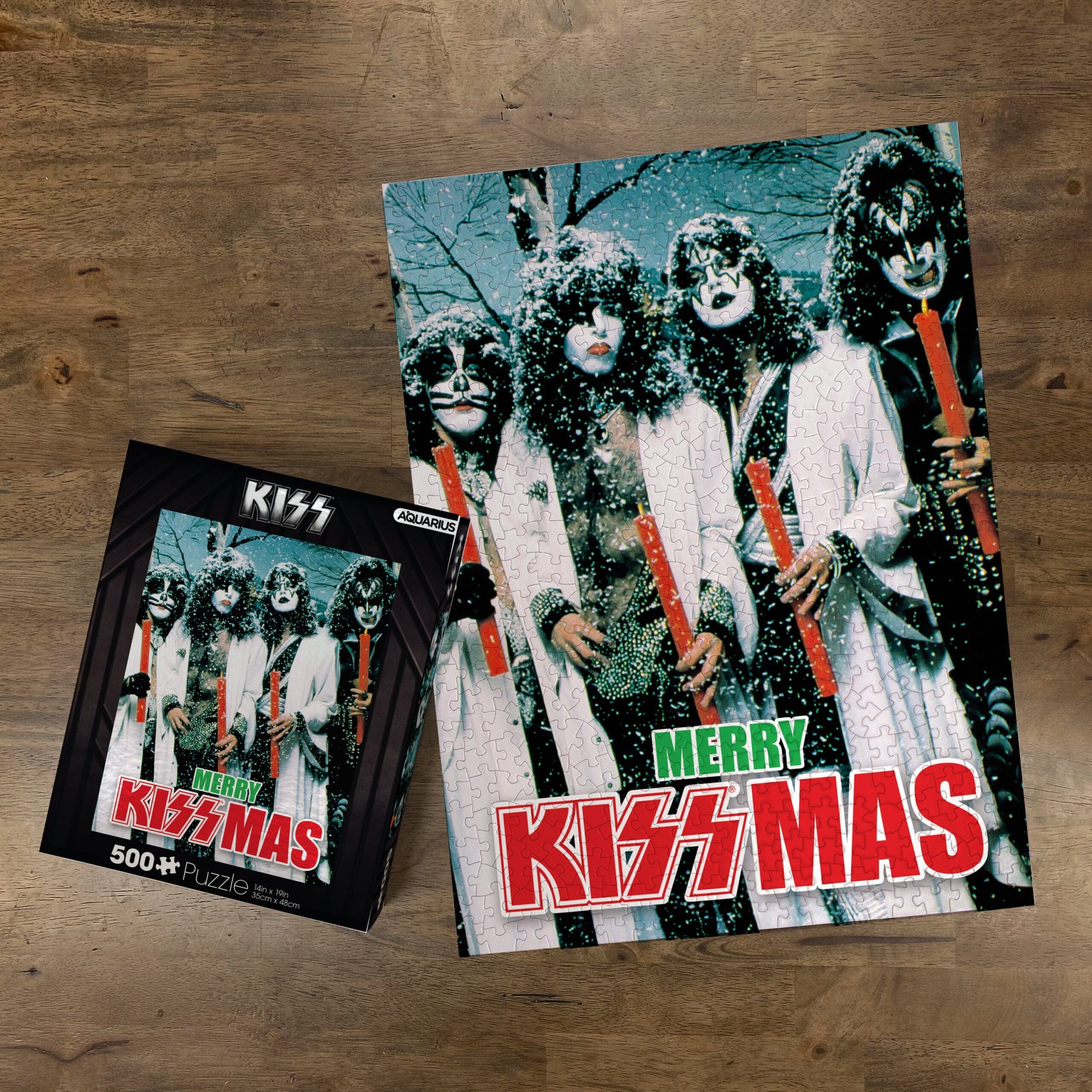 Merry Kissmas 500 Piece Jigsaw Puzzle
