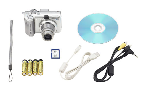 コンパクトデジタルカメラ】PowerShot A610 機種仕様