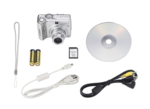 コンパクトデジタルカメラ】PowerShot A570 IS 機種仕様