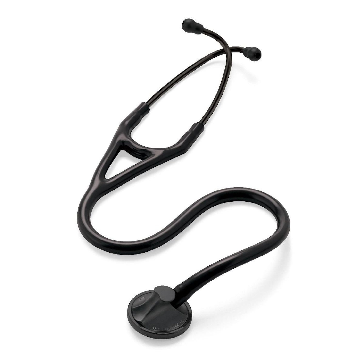 3M Littmann Master Cardiology Stethoscope | Black Edition | Black-Plat