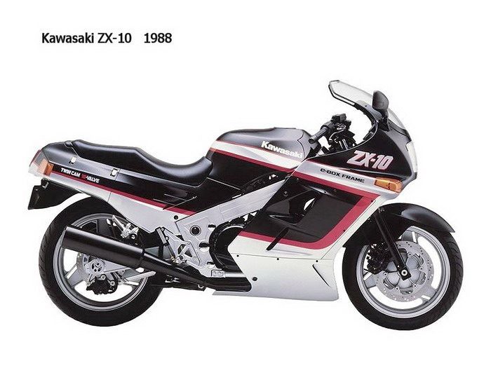 Kawasaki ZX-10 1000 TOMCAT 1989 - Motorcycle specifications, reviews