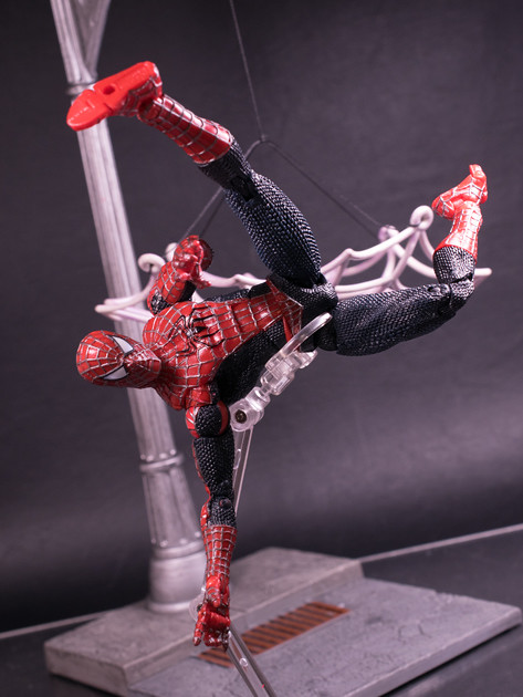 レビュー ToyBiz 映画『スパイダーマン2』6インチフィギュア アソート1